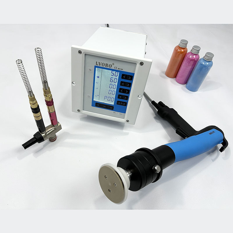 handheld rotary cup type spraying gun
